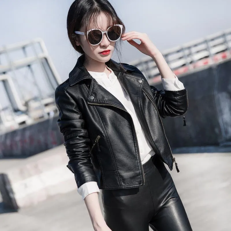 Pu leather coat hotsell