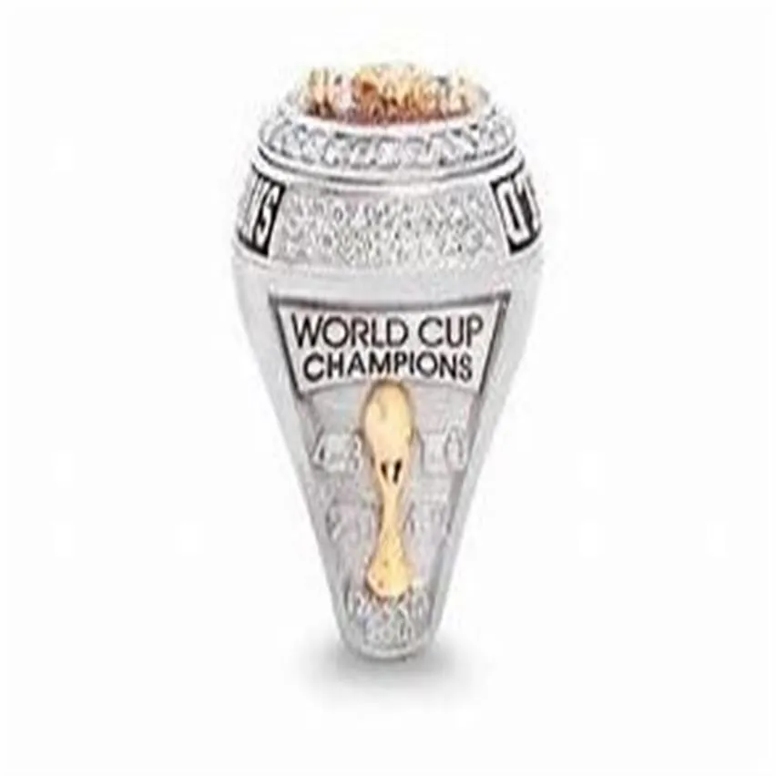 2019 Festival Gift of French World Cup Football Dhampion Ring317f