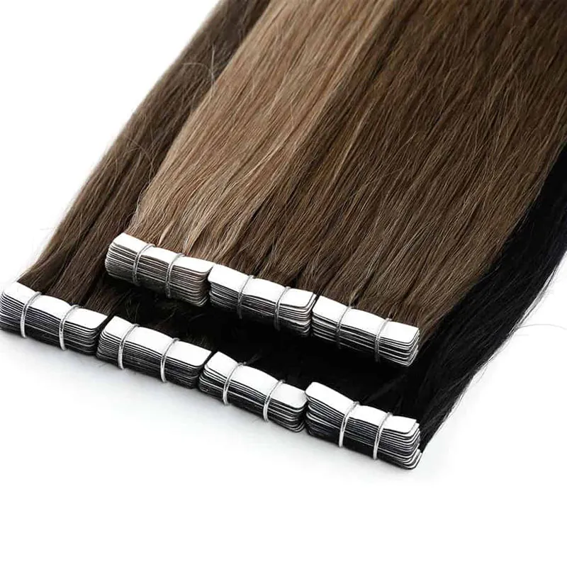 2024 New year coming Color 613 blonde peruvian Tape Human hair extensions 2.5g 40pcs 60pcs 80pcs/Bag Free Shipping