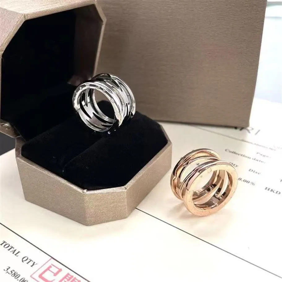 مصمم فاخر Openwork Ring Spring B Ring B Wide Width Rings Luxurys Jewelry جودة عالية من حلقات الإصبع غير الرسمية بسيطة اثنين من الموديلات 317x