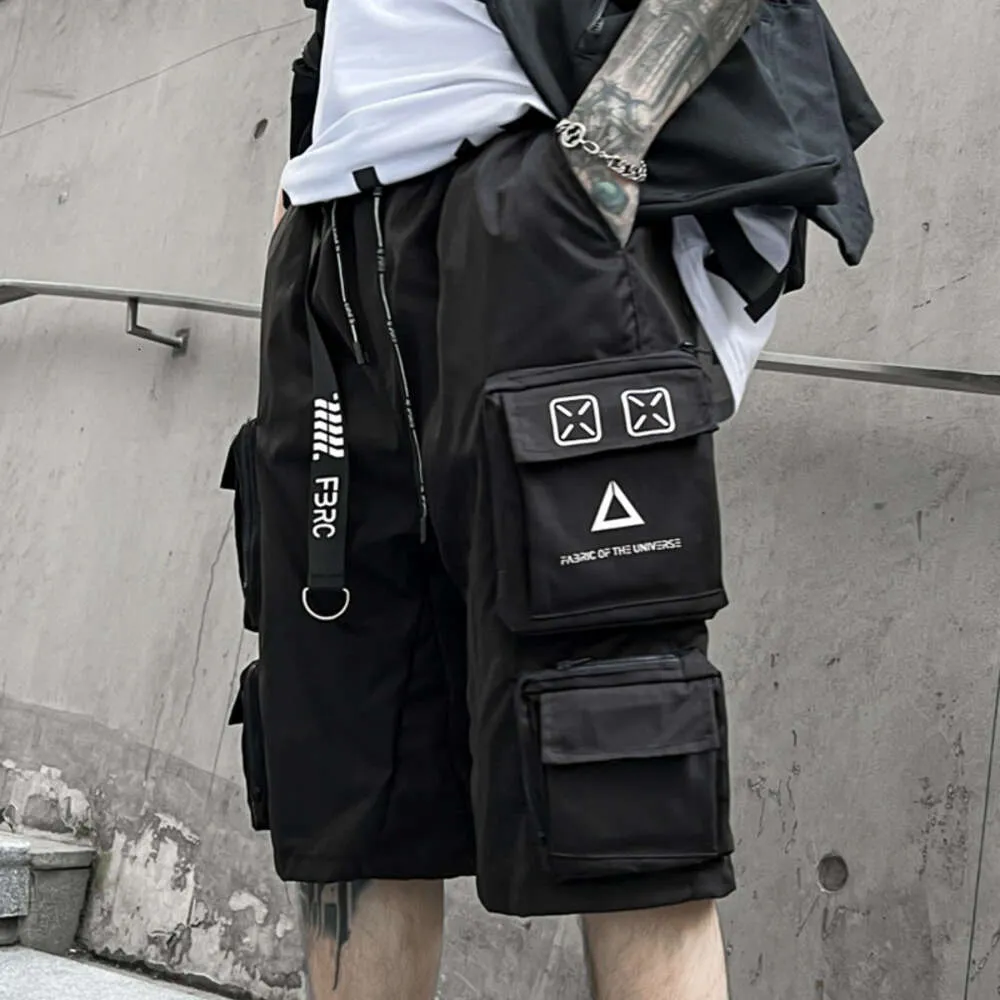 Letnie szorty funkcjonalne wielopoziomowe kombinezony taktyczne wojskowe spodnie do joggera do męskiej odzieży Haruku Streetwear