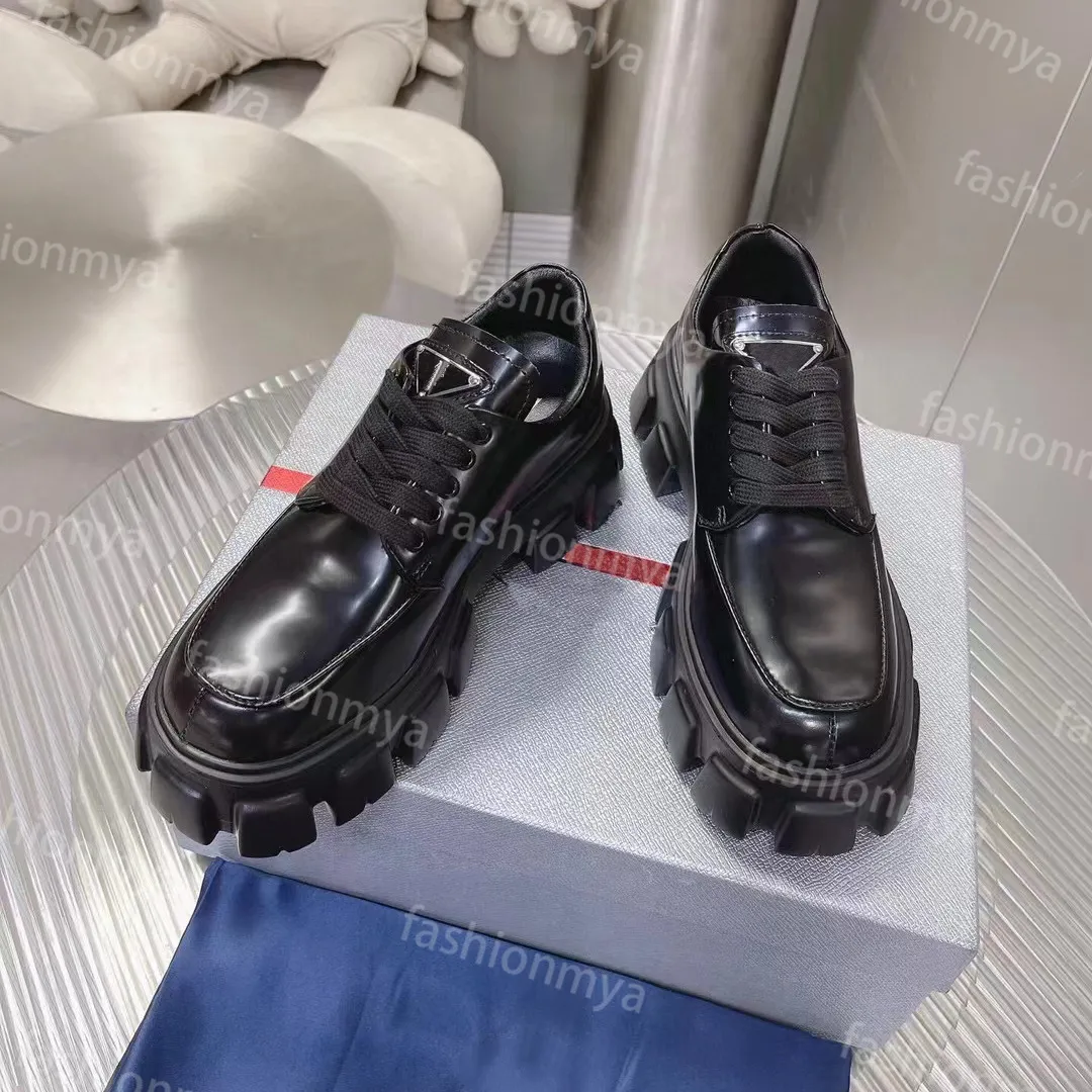 Wholesale Designer Shoe Men Women Casual Monolith Logo Black Wholesale Designer Shoe Men Women Casual Monolith Logo Black