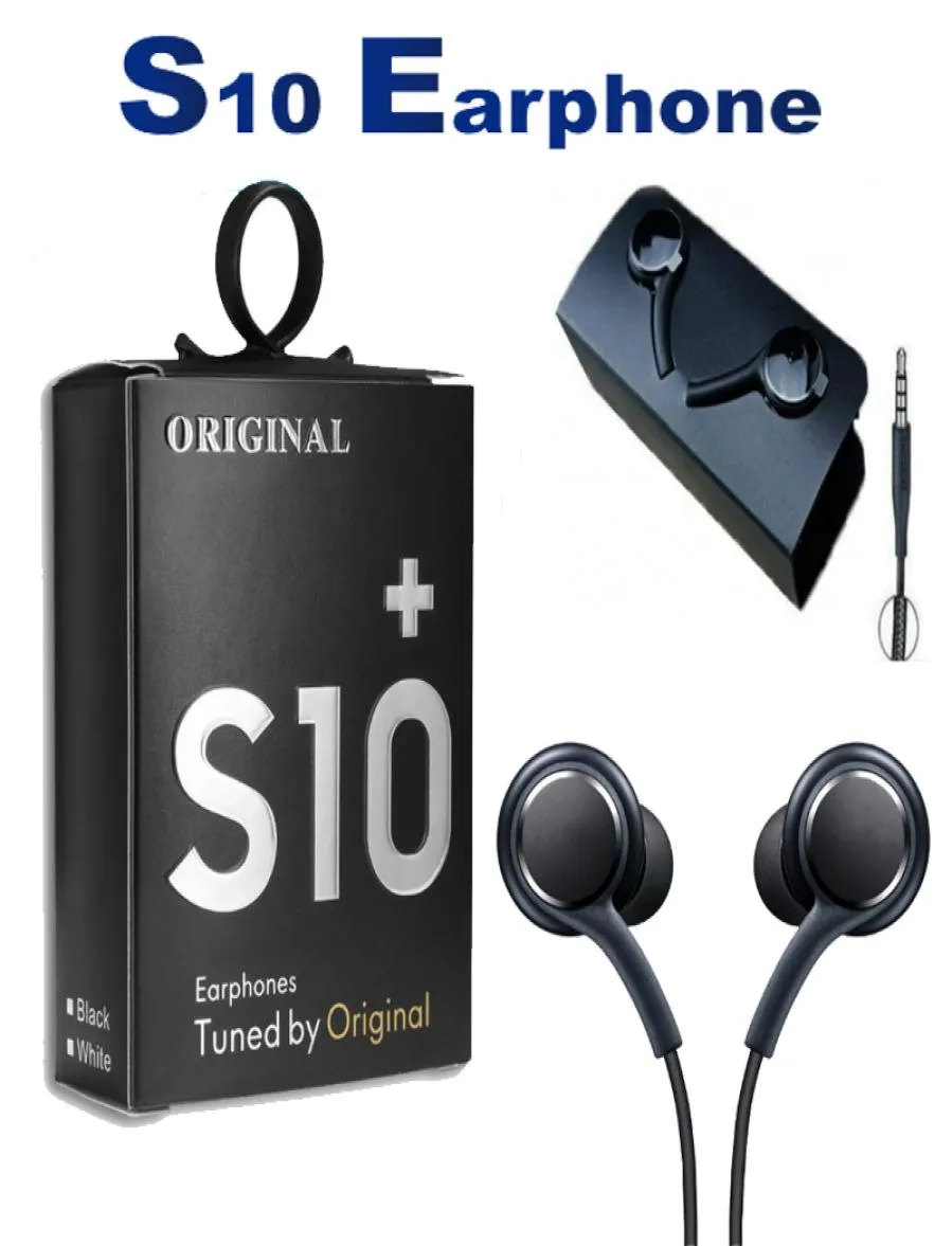 Hörlurar eoig955 35mm inear med mikrofontrådens headset för AKG Samsung Galaxy S8 S9 S10 Smartphone -hörlurar2772833