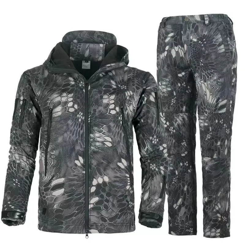 MILITAIRE OUTDOOR JAIDEN MANNEN SHAUW SKIN Soft Shell Tactische waterdichte Windscheper Leger Combat Jas