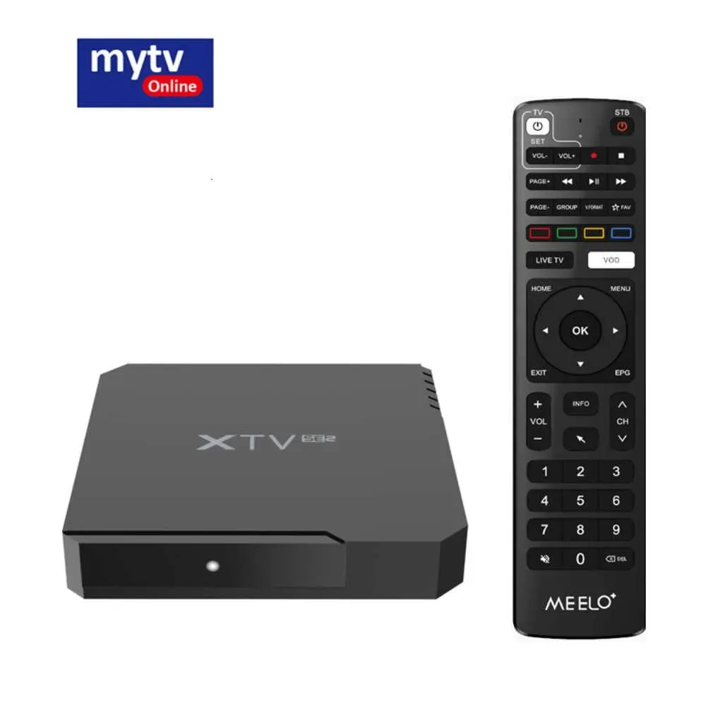 Box nouveau 2023 TV BOX Android 11 Amlogic S905W2 4K 2G RAM 8G ROM Meelo Plus XTV SE2 Lite Android TV Box Mytv en ligne