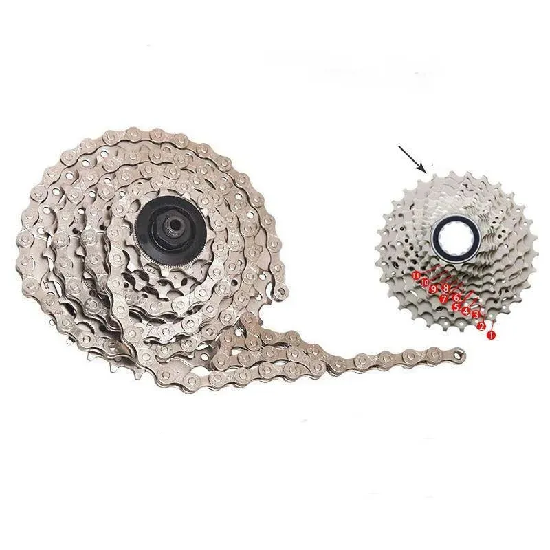 DHgate 10 11 Speed Bicycle Chain Road Racing Bike Chain IG51 HG40 HG53 HG54 HG73 HG75 HG95 HG601 HG701 HG901 Links Sports Outdoors
