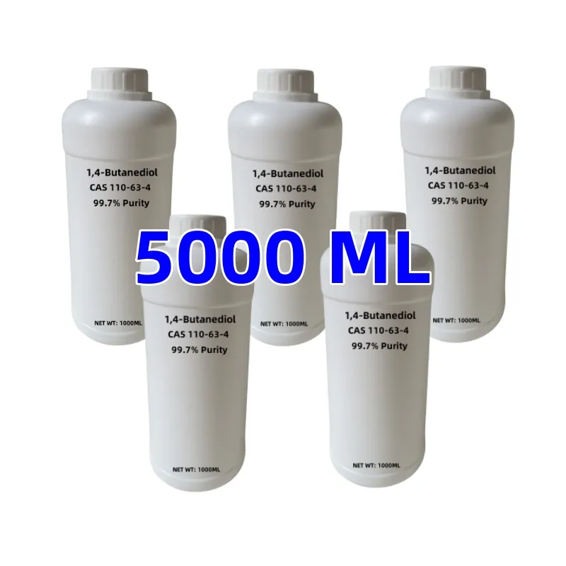 5000 ml/unid AUS Warehouse 1,4 BDO butanodiol 99,9 pureza Cas110-63-4 materias primas cosméticas para síntesis orgánica PBT PTMEG