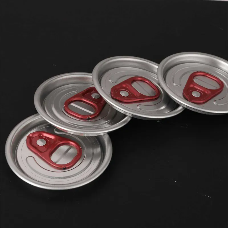 202# 52MM Aluminum Pull Ring Lid Beverage Soda Drink Beer Cola Lids Food Can Cover Easy Open Top Lid Various Styles In Self-seal Pulling Ring Jar Protector Cover Cap