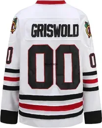 Other Sporting Goods Clark Griswold Jersey 00 X Mas Christmas Vacation Movie Ice Hockey Classic Sport Sweater Mens Us Size S XXXL White 231204