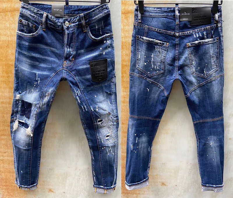 Mens Jeans Fashion Style Vintaged Pants Men Jeans Slim Fit Denim Casual Male  Biker Jeans Pants Asian Size5721290 From Ujch, $30.36 | DHgate.Com