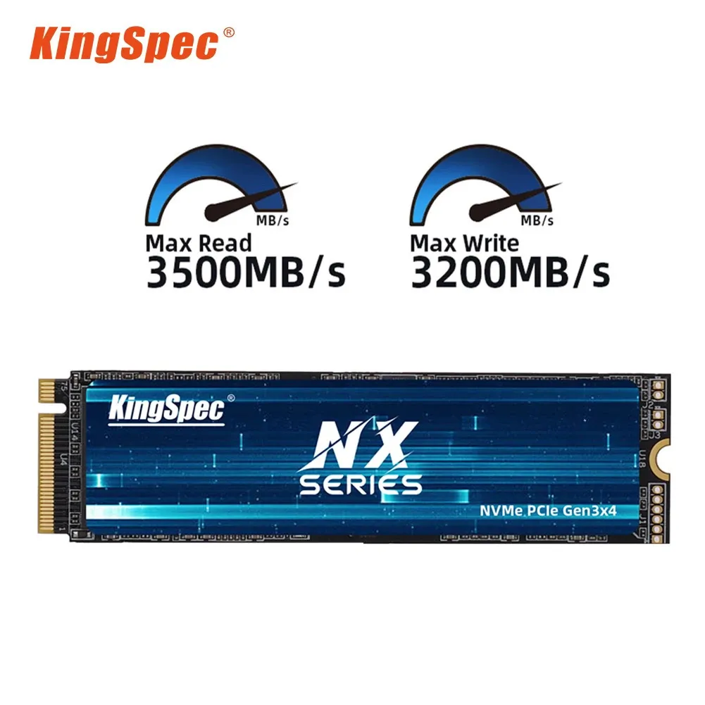 KingSpec M.2 NVMe SSD 512gb 1TB 2TB Internal Solid State Drive 2280 PCIe Computer Disk Hard Drives for PC Desktop Laptop 231220