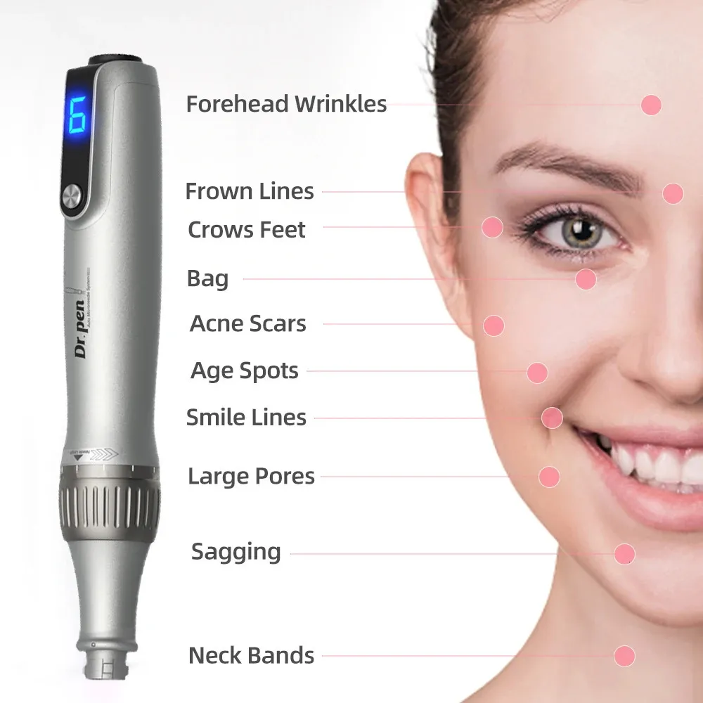 Dr Pen M8S Face Body Skin Care Tools Anti Wrinkle Rejuvenation Beauty Device 231220
