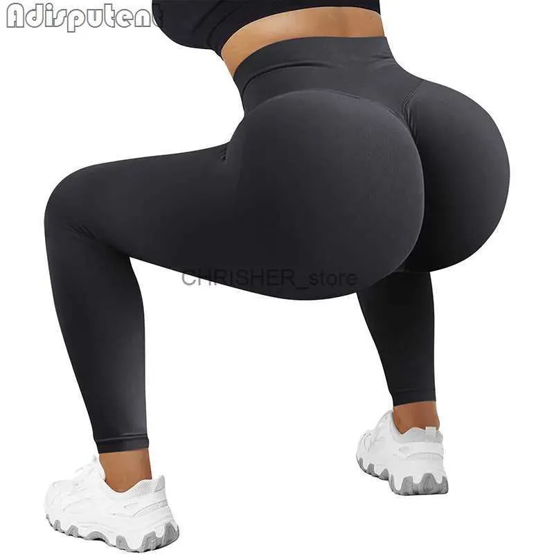 Yoga -Outfit hohe Taille Leggings Frauen nahtlos sexy push up yoga Hosen Fitness Fitness Legging Tummy Control Training Laufen Strumpf 231221