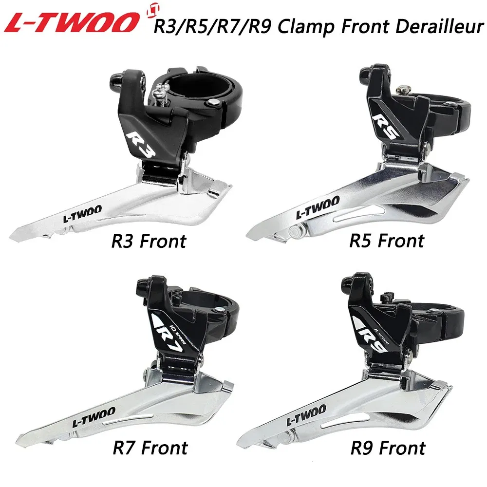 Ltwoo R9R7R5R3R2 Ön vites değiştiriciler Clampbrazedon Yol Bisikleti Uyumlu Shimano Bisiklet Parçaları 231221