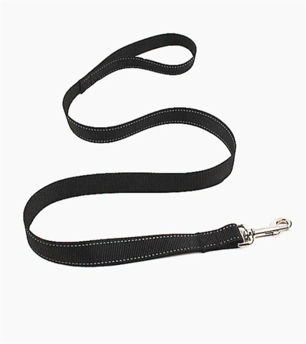 Nylon Dog Leash for Big Dogs Leash Running Rope Lead Black Pet Piet Dog Accessori per cani che cammina alla cintura di corsa Lead Prom4688864