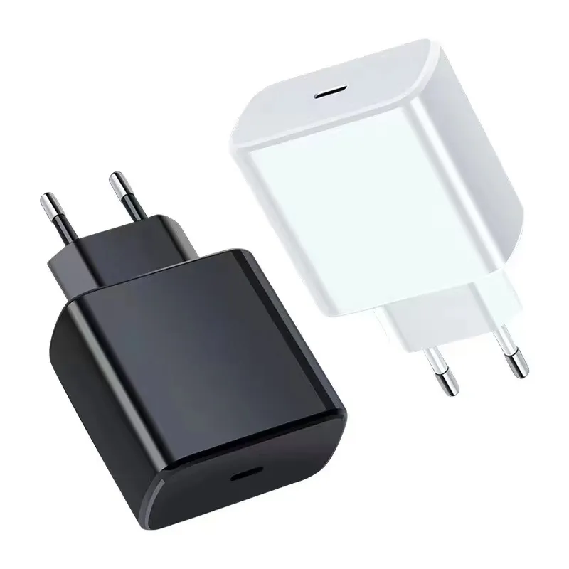 20W PD USB C Fast Charger Adapter OEM Quality Type-C Fast Charging Wall Home Charger EU US Plug Power Travel Adapters Quick Charge Mobile Phone Chargers UK Power Adapter