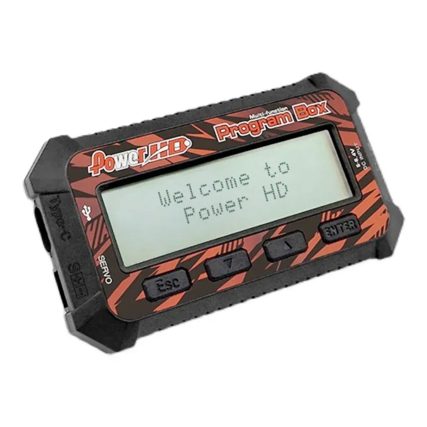 Power HD PG-CB63 Karta programowania serwomechanizmu S15/S25/S35/D12/D15/WH-20KG/WH-30KG/WH-40KG/A-40CHV/A-50CHV SERWOROWY Pudełko dla samochodu RC