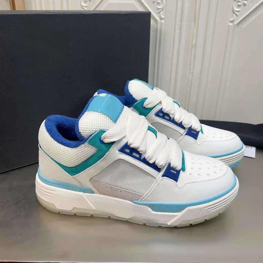 Designer skor ma-1 casual skor modeplattform par brödskor män kvinnor läder sömmar låg topp snörning sneakers 503