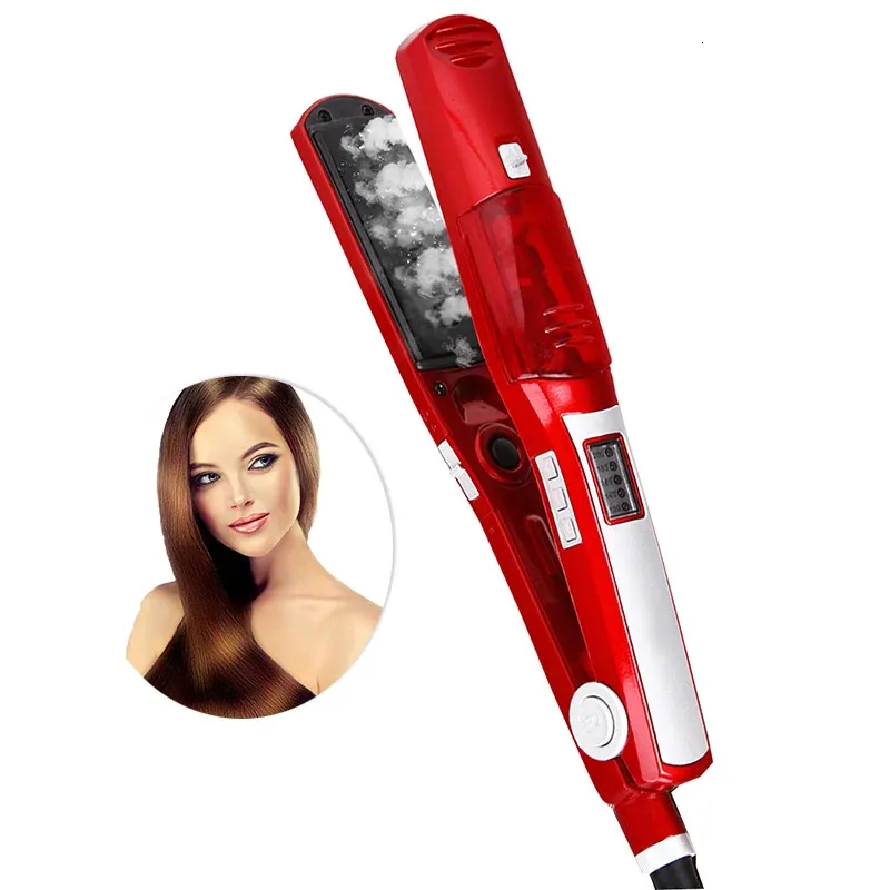 Steampod Pro Straightener Flat Iron Straightening Brush Ceramic Hair Comb Curler For Professional Salon Results From Dao04 25.6 DHgate.Com