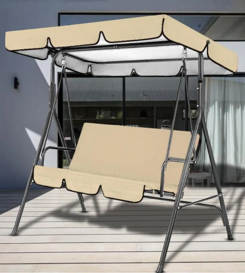 2 stücke Wasserdichte Oxford Tuch Garten Terrasse Schaukel Sitz Top Abdeckung Outdoor Camping Hof Hängenden Hängematte Stuhl Baldachin Shade2425919