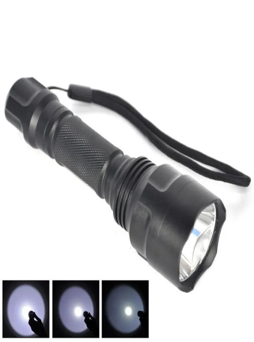 Großhandel High Power UltraFire 2000 Lumen T6 LED Taschenlampe Lampe Licht Für 18650 Batterie Kostenloser Versand9192034