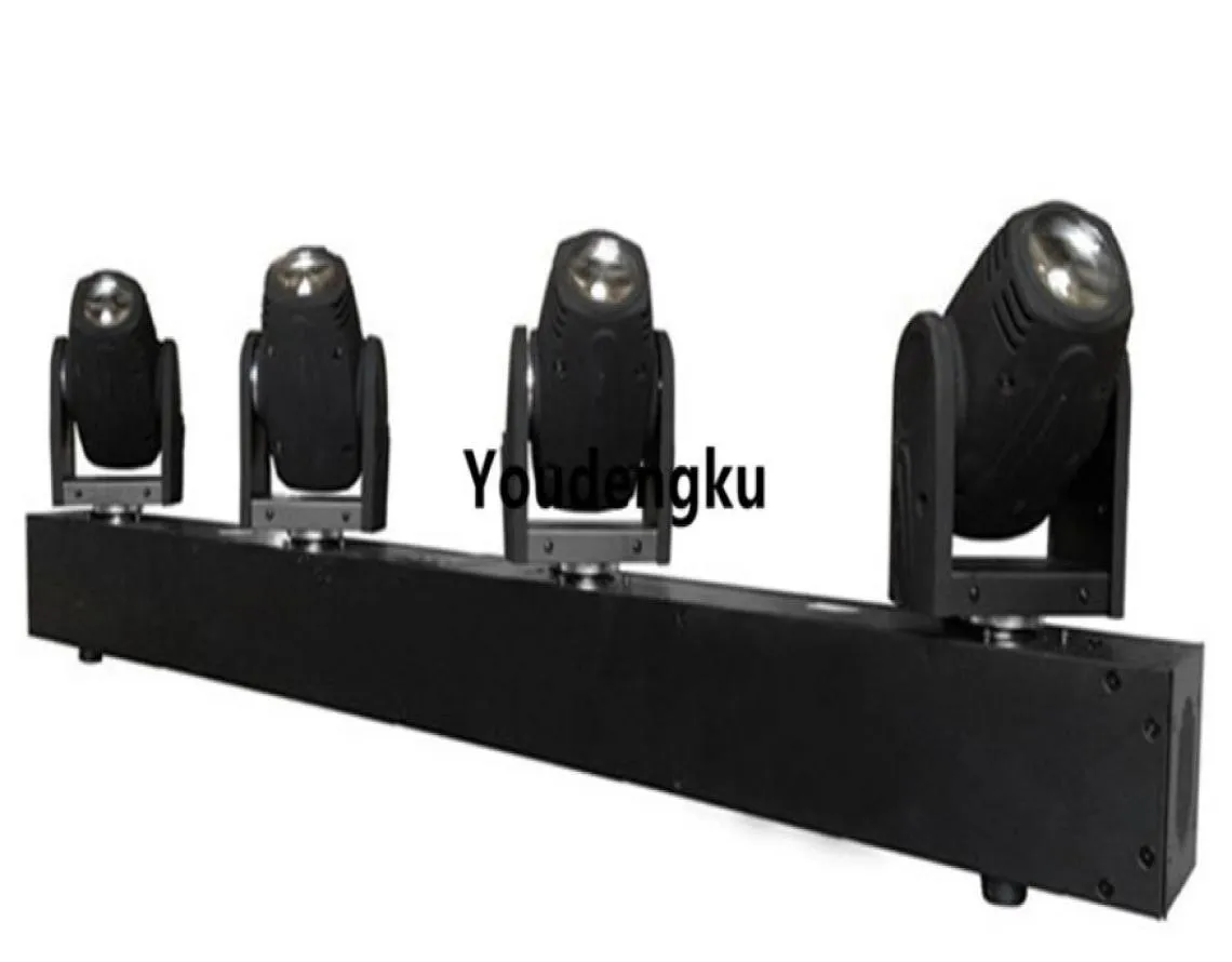 4 ögon x 10W RGBW Moving Head Light LED 4 Huvudrörande huvudstång BEAM MOVER LED LIGHT2184515