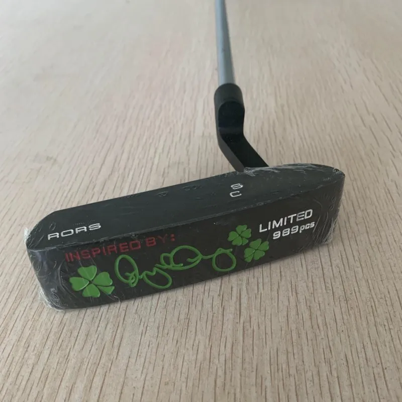 Mazze da golf ISPIRATE DA LIMITED 989 pezzi Putter Green Grass con quattro foglie Putter da golf in edizione limitata