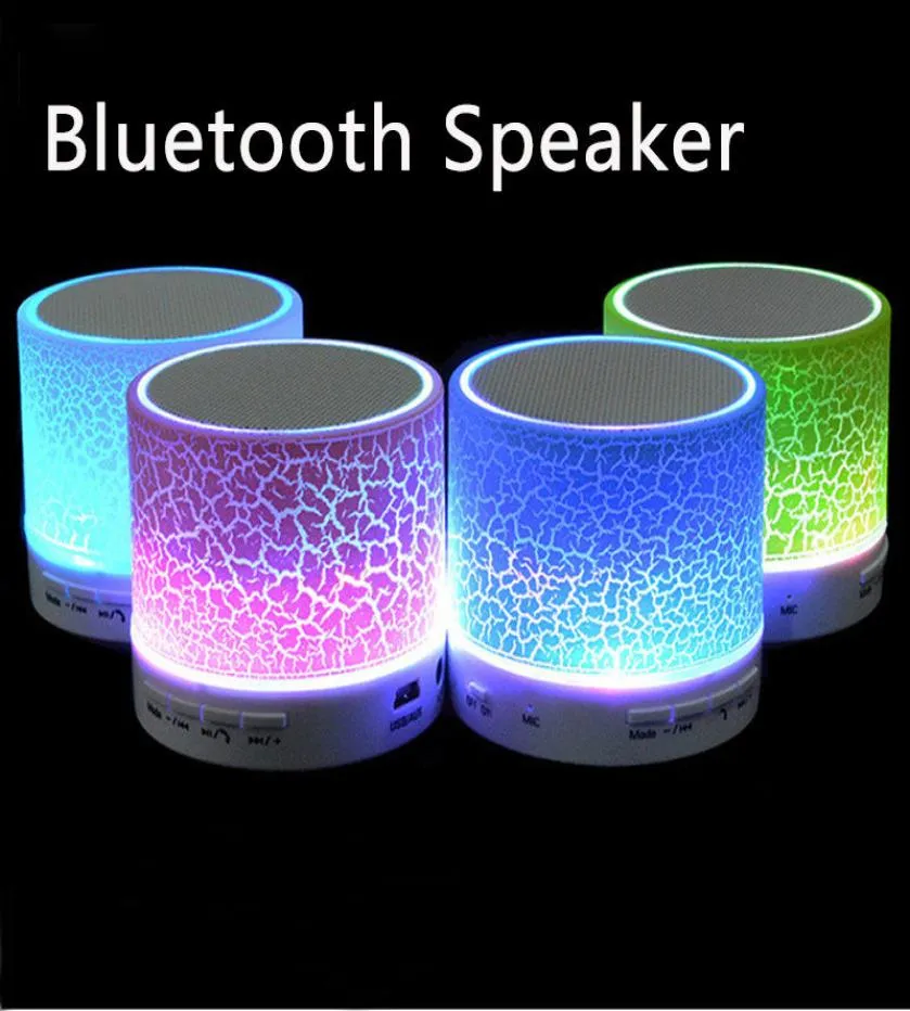 Портативная светодиодная мини-беспроводная Bluetooth-колонка A9 TF USB Music Sound Box6855530
