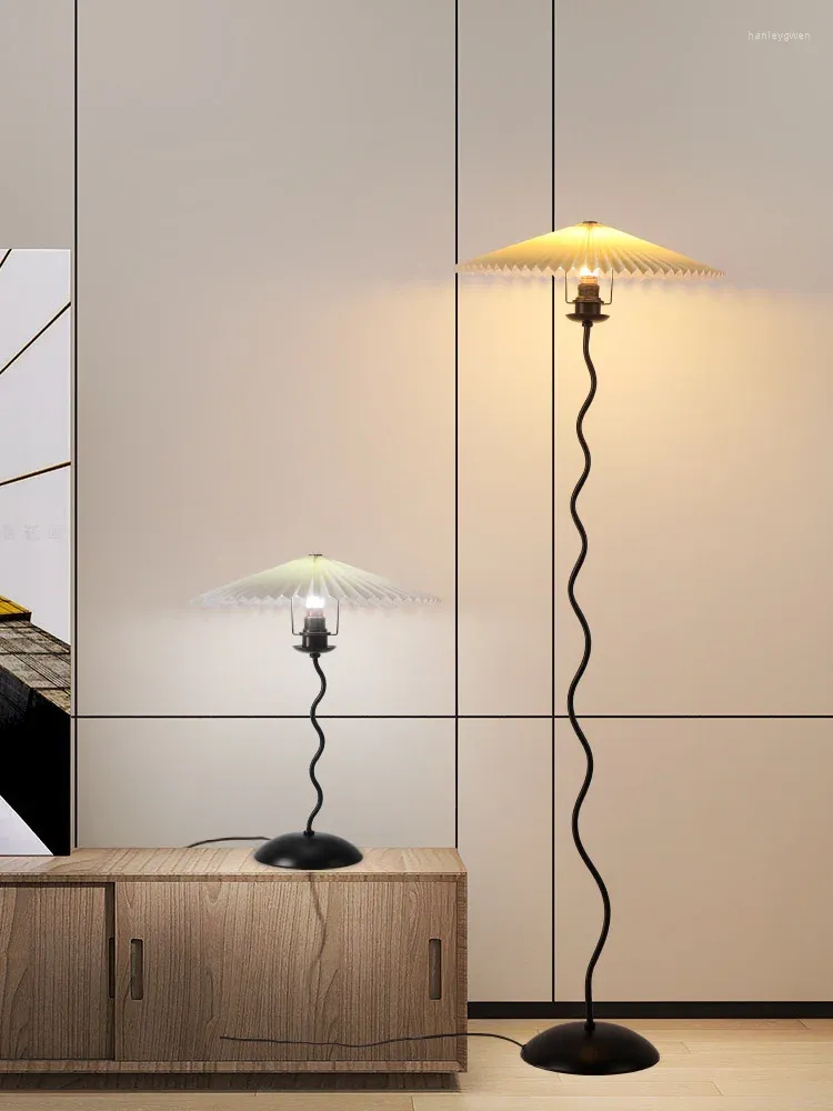 Stehlampen, Stativlampe, Kristall, stehend, Twiggy, modern, Holz, Glas, Kugelbogen