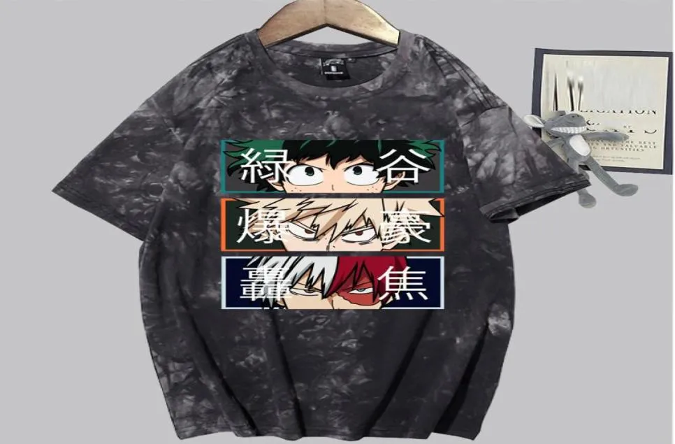 Men039s TShirts Anime So Todoroki Bakugou Deku Y2k My Hero Academia T Shirt Men Manga Graphic Tees Fashion Tshirt Summer 90s T9818876