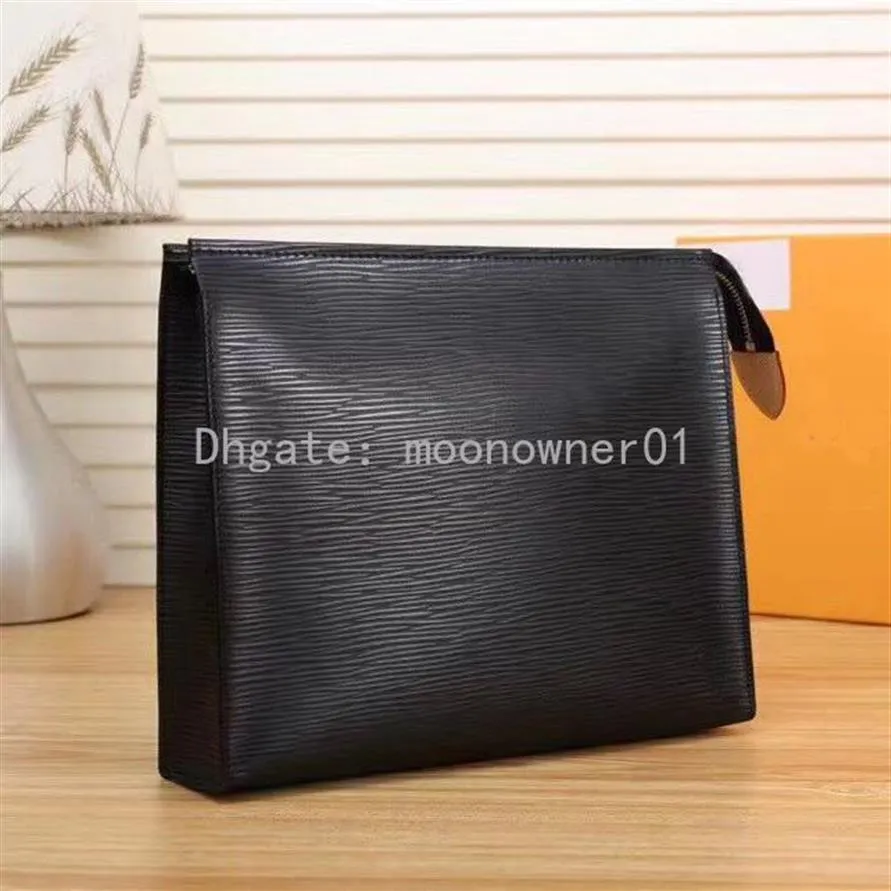 Mais nova moda de moda Bolsa de cosméticos inteira Mulheres grandes organizadoras de viagens de armazenamento Bolsa de lavagem de maquiagem Men Bolsa Purse Case22267