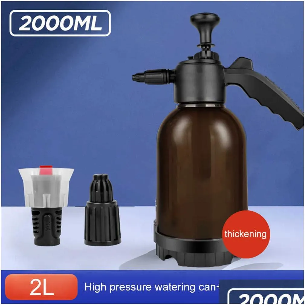 2L Car Wash Spray Bottle Foam Wash Sprayer Hand Pump Foam Sprayer Car