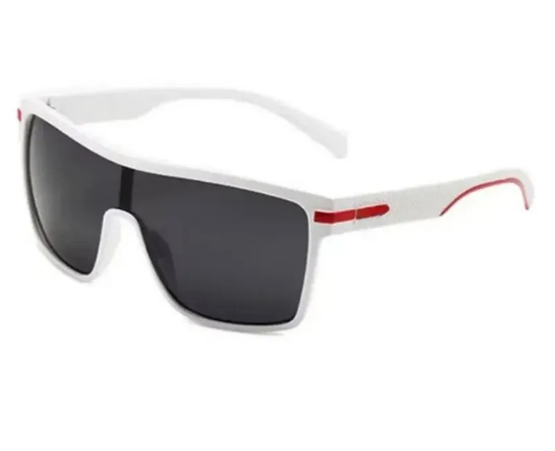 Neue luxuriöse ovale Sonnenbrille für Männer Designer Sommerschatten polarisierte Brille Schwarze Vintage übergroß