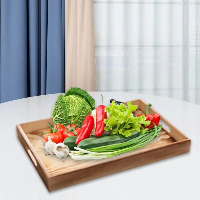 Tea trays with handles deals