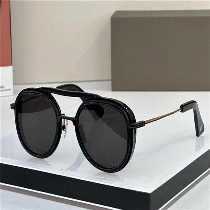Modne okulary przeciwsłoneczne kosmiczne okrągłe mała rama design retro pop awangardowy styl Outdoor UV Ochrona 400 obiektywu z Case301t