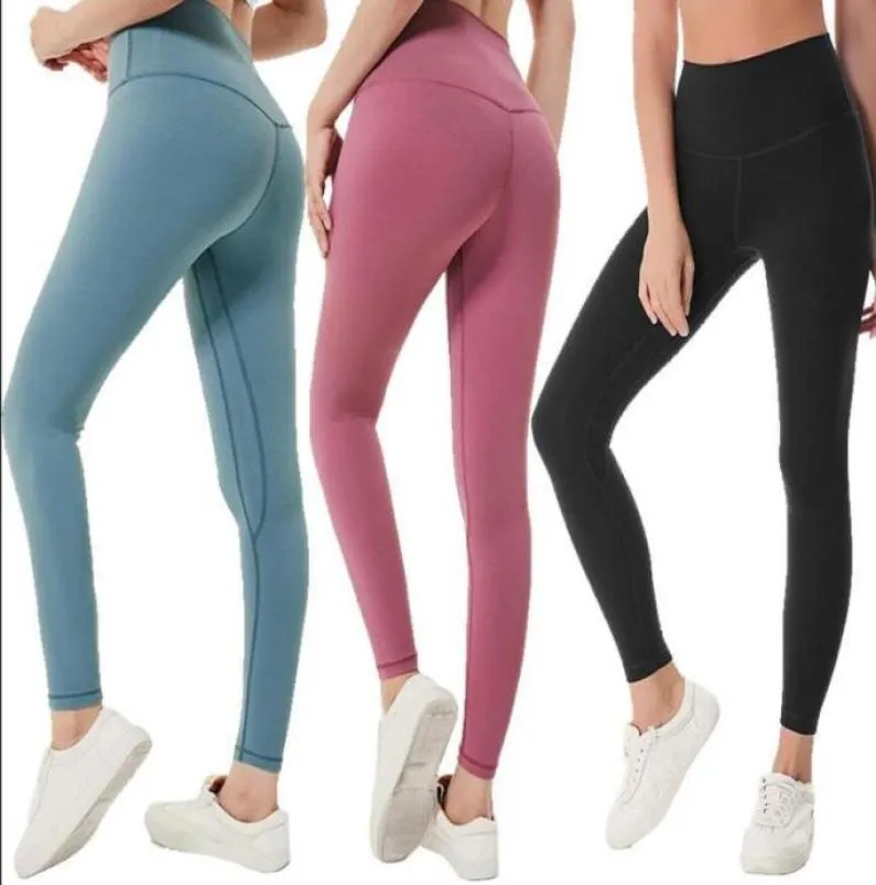 Pantalon de yoga classique confortable pour femmes, leggings de sport taille haute, extensible, fitness, course en plein air, 32, 1336495