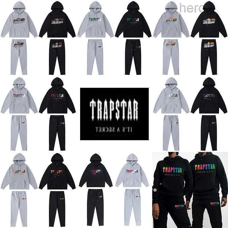 8 Styles Trapstars Hoodies TOLEDY Embroidery Mens Hoodie High Quality Designers Clothing Europe and American Style Sweatshirt Designer Trapstar Tracksuits BMZT