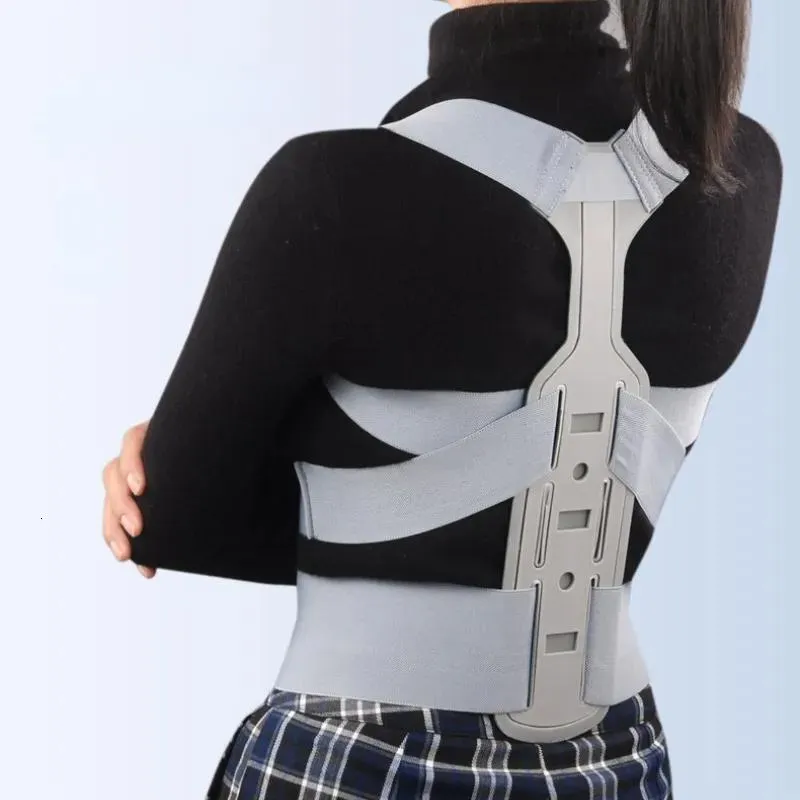 Shaper Leg Shaper Invisible Chest Posture Corrector Scolios Back Brace Spine Belt Shoulder Therapy Stöd Dålig korrigering 230612