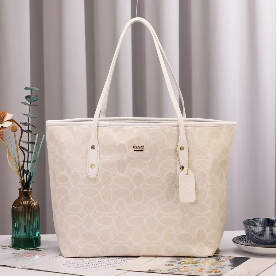 Designer Bag Tote Bag Shopper Bag Composite Bag stor kapacitet shoppingväska klassisk tryck handväska läder hög kvalitet designer axelväska gåva5