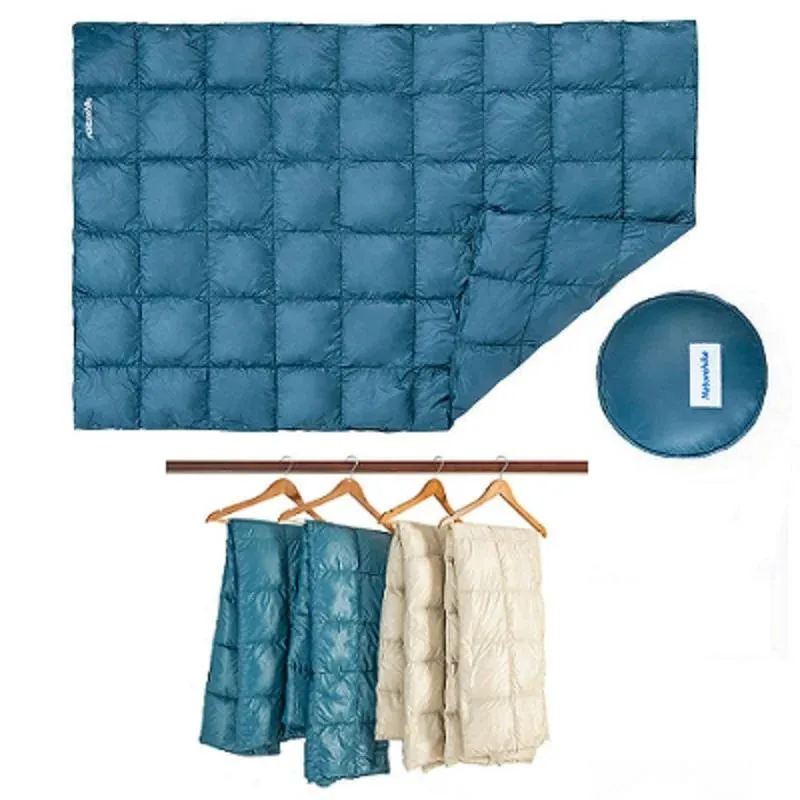 Sacs 90g Sac De Couchage En Duvet Doie Blanche Vers Le Bas Couette Châle Couverture Épissable
