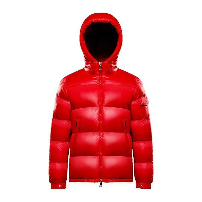 Мужская модная мода Parkas Shiny Winter Poat в небо синего цвета Men Puffer Down Jacket Custom Puffer Jacket Новое высокое качество 6 МВт