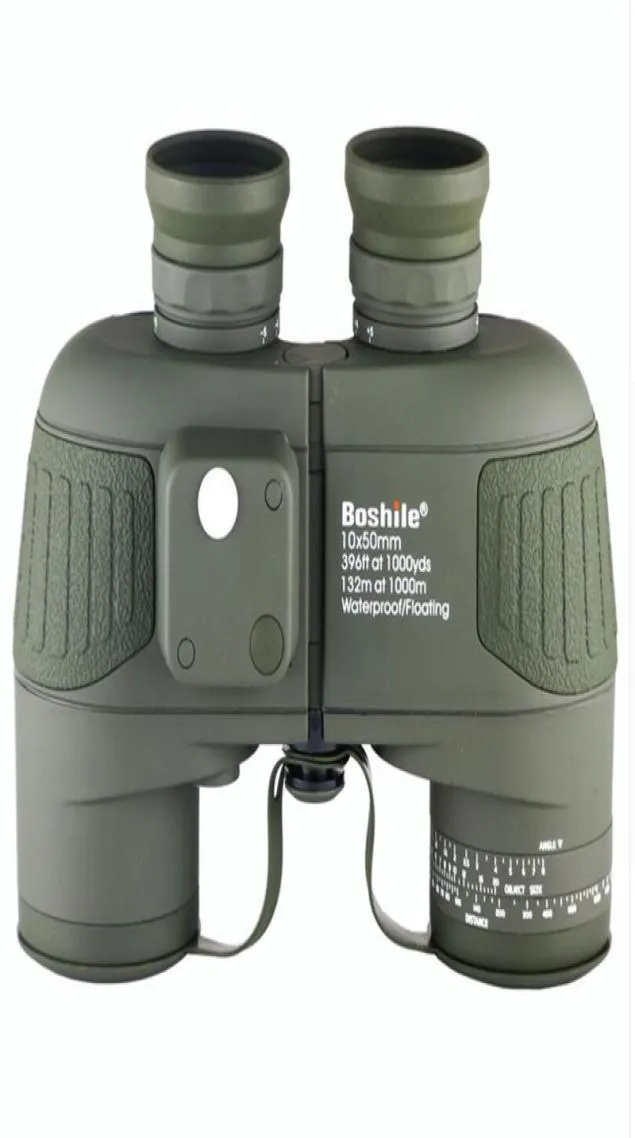 boshile binoculars 10x50望遠鏡プロフェッショナルミリタリー海洋双眼鏡付きコンパス付き望遠鏡lllナイトビジョンEyep1477064