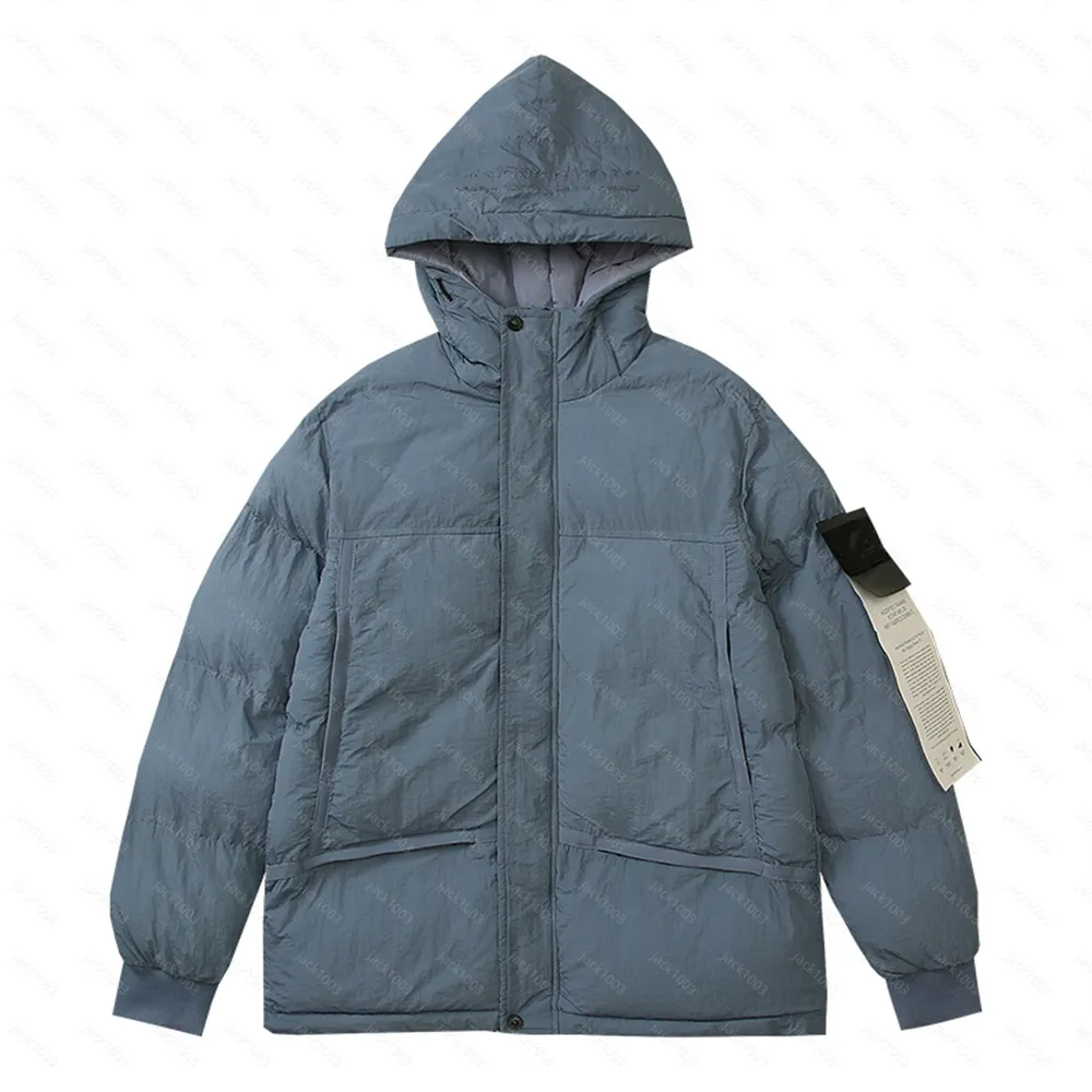 Luxury Designer Mens Stone Island Down Jacket With Stone Luxury Designer Mens Stone Island Down Jacket With Stone