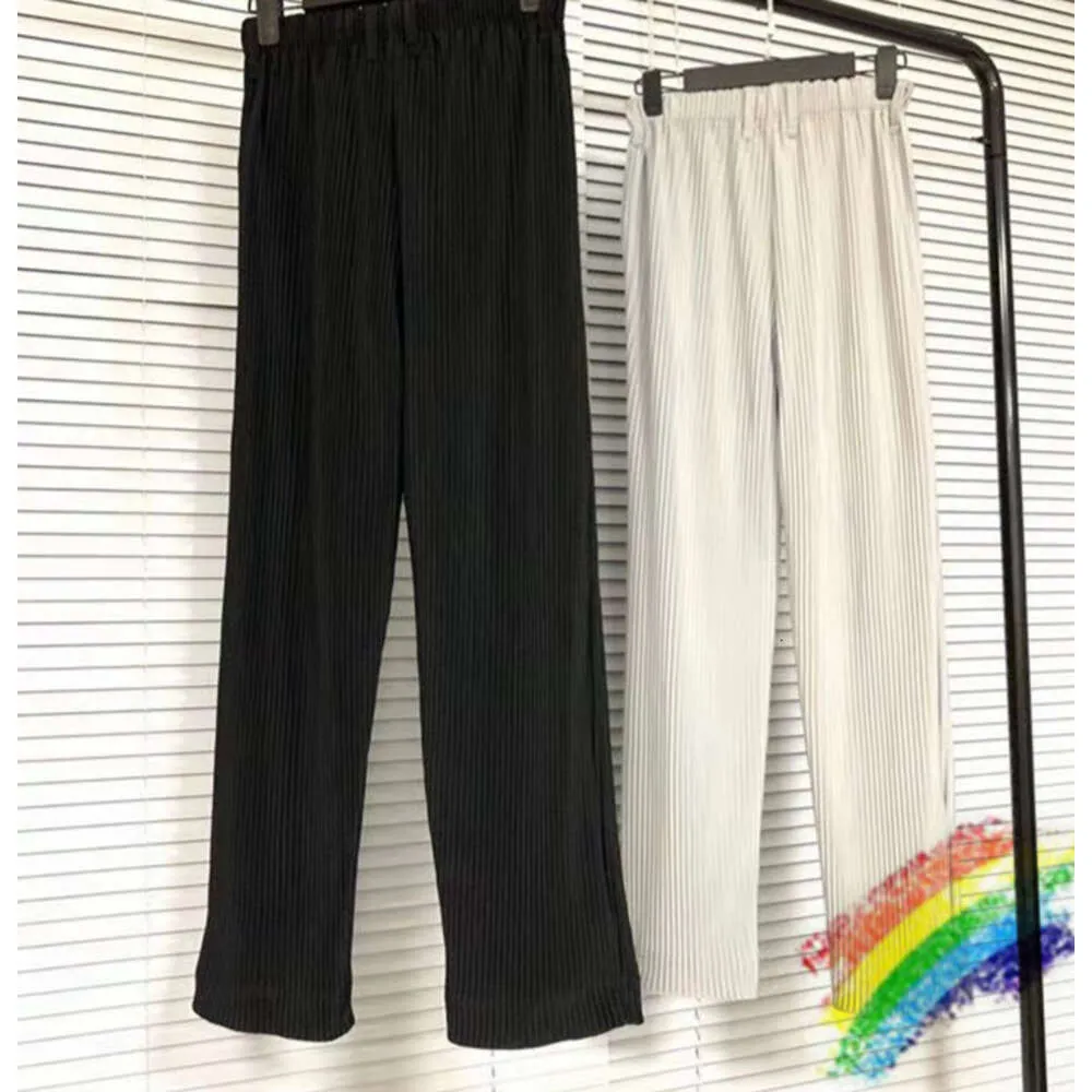 "Rahat UNISEX PLEED SWERPANTS - Sokak Giyim Modası için Drawstring ile Şık Düz Renkli Joggers - Çok Çok Erkek ve Kadın Pantolonlar"