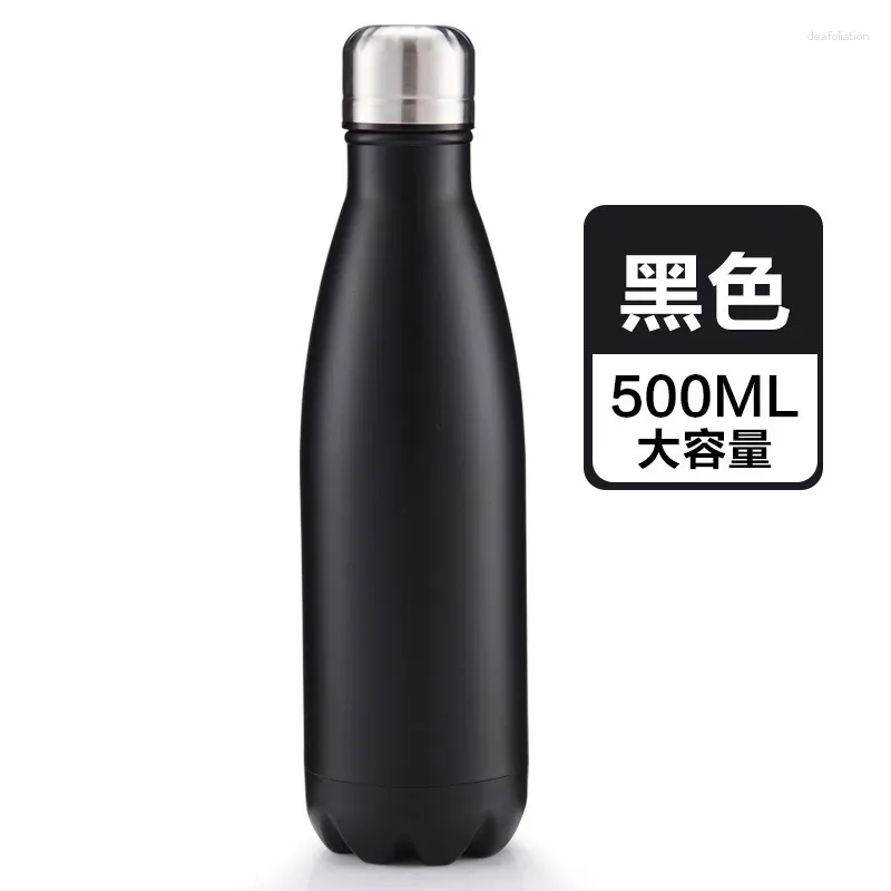 Бутылки для воды Вакуумная чашка из нержавеющей стали 304 Amazon Спортивная бутылка большой емкости с изоляцией от колы Trend Essential