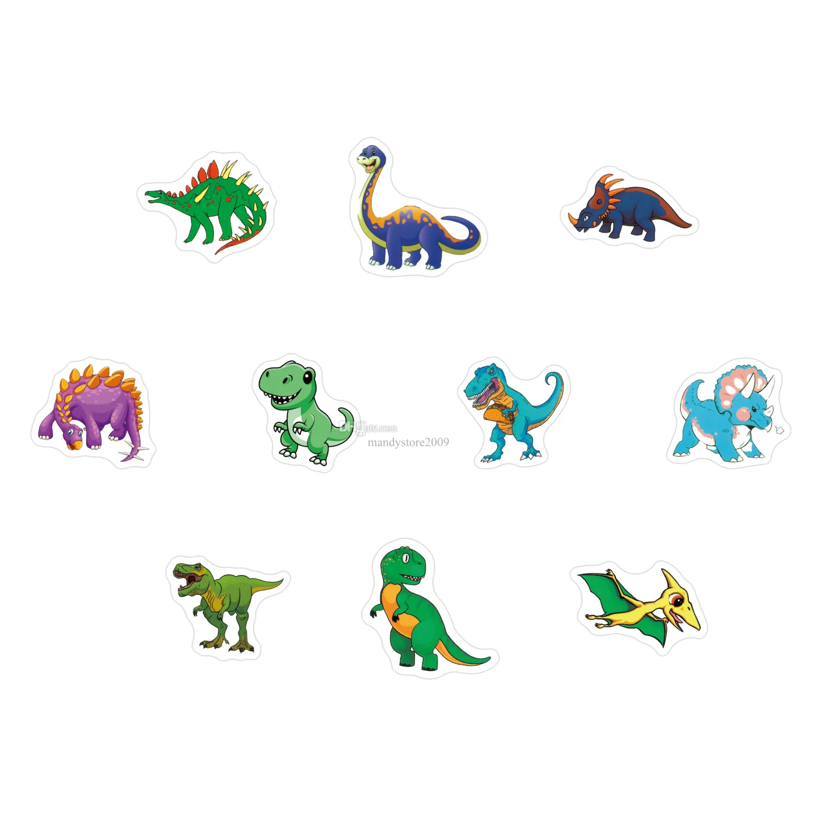 Roll Dibujos Animados Dinosaurios Graffiti Pegatinas Lindo Tiranosaurio  Triceratops Dinosaurio Calcomanía Monopatín Maleta Para Portátil Guitarra  Coche Etiqueta Impermeable Regalo De 1,26 € | DHgate, image size:1600x1600