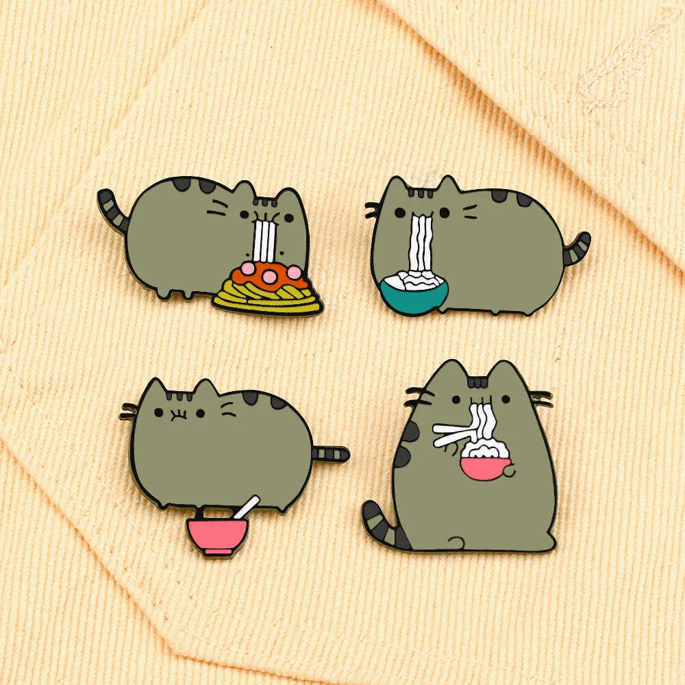 4 Pièces Broches Mignonnes D'animal De Dessin Animé, Broches