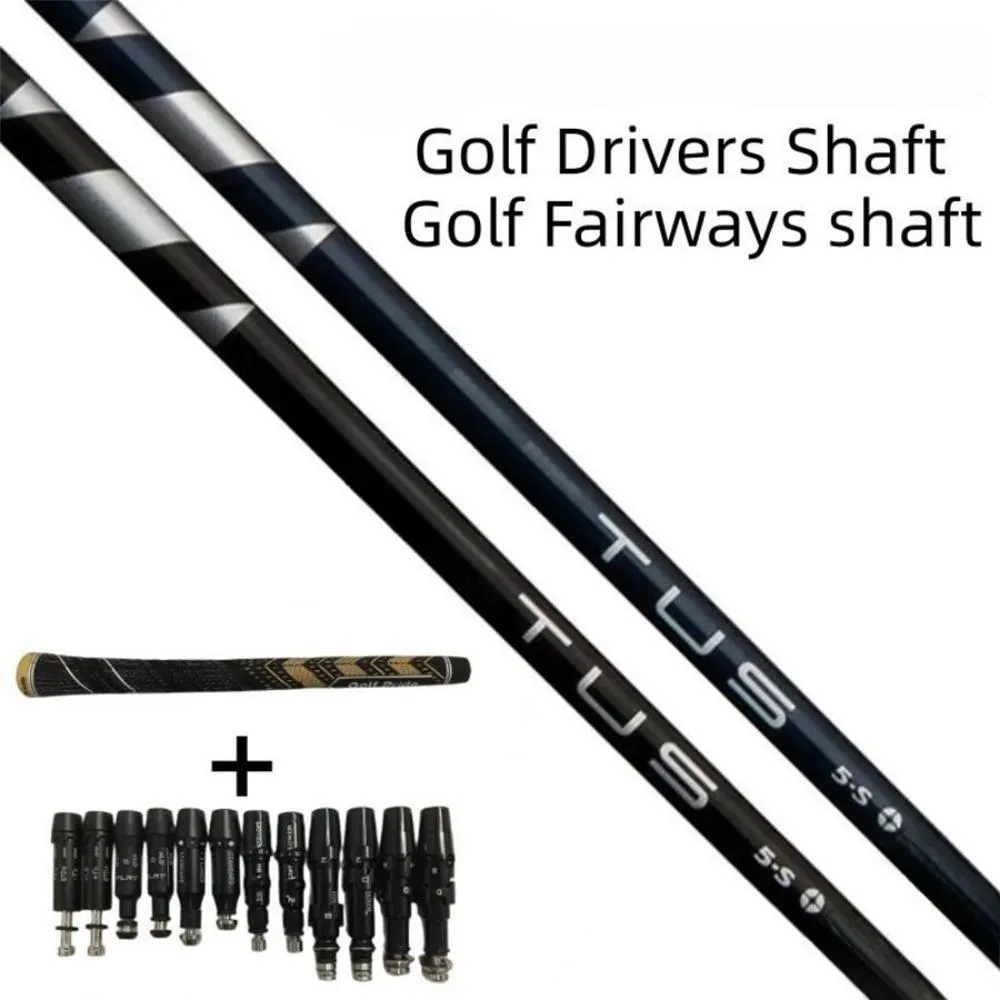 Golfdrivrutiner Axel Uppgraderad version Blue/Black/5/6/7 X/R/S/SR Flex Graphite Axles Free Montering Hylsa och grepp