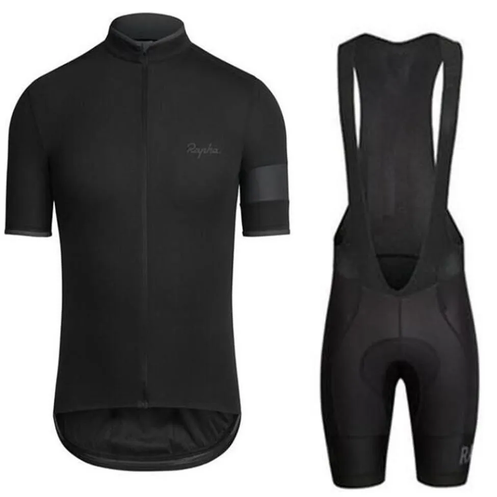 2019 Pro Team Rapha Cycling Jersey Ropa Ciclismo Rower Rower Racing Ubranie Rowerowe Summer Koszulka jazdy krótkim rękawem xxs-4285D