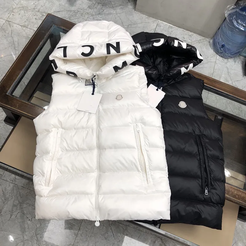 Hommes Puffer Mensdesigner Gilet Hiver Gilet Mode Tendance Couple Plume Matériel Manteau Lâche En Plein Air Vêtements Adaptés Gilet